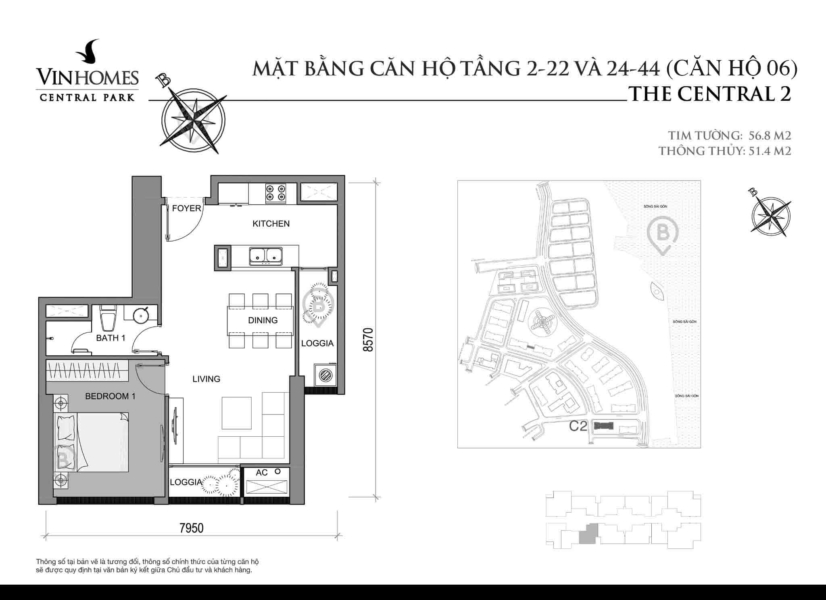 Layout C2-06 | Central 2 - Vinhomes Central Park