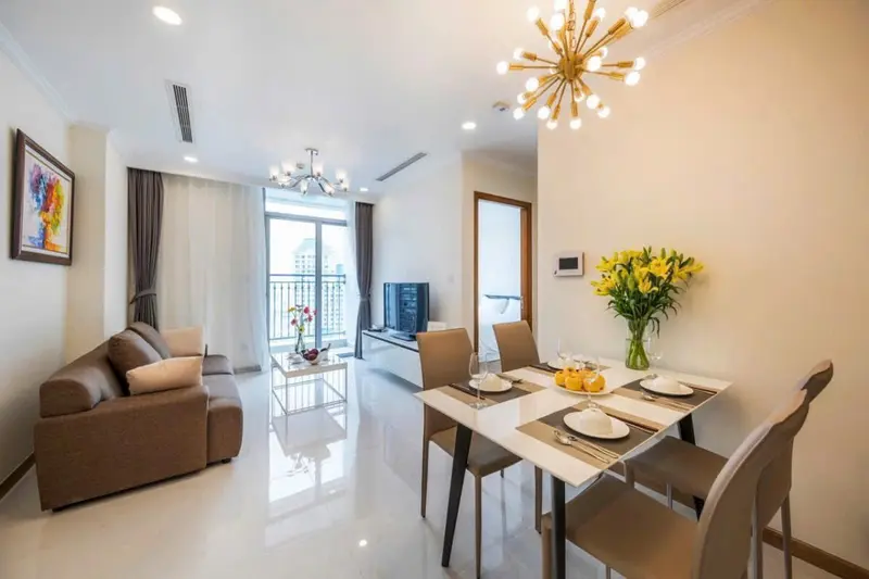 Căn 1PN Hiện Đại view thành phố, Vinhomes Central Park