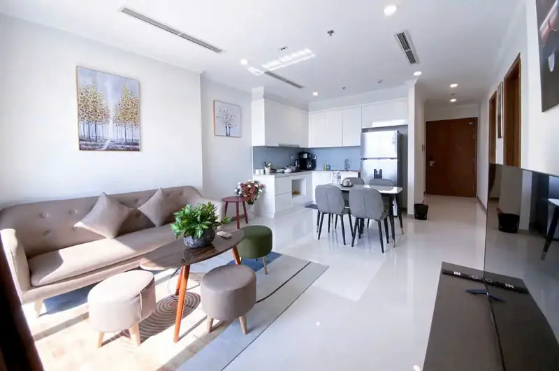 Căn 1PN Hiện Đại view thành phố, Vinhomes Central Park