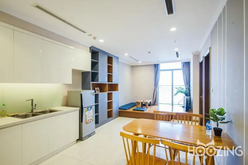 Căn 1PN Hiện Đại view Landmark 81 & sông, Landmark 3