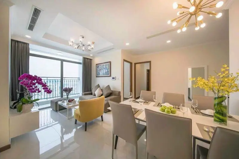 Căn 2PN Hiện Đại view thành phố, Landmark Plus