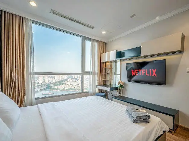 Căn 3PN Sang Trọng view Landmark 81 & sông, Khu Landmark