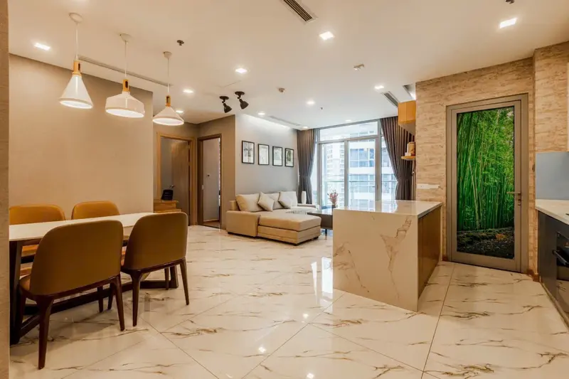 Căn 2PN Rộng Rãi view nội khu & thành phố