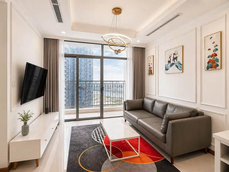 Bright 2Br with Landmark 81 & River Views
