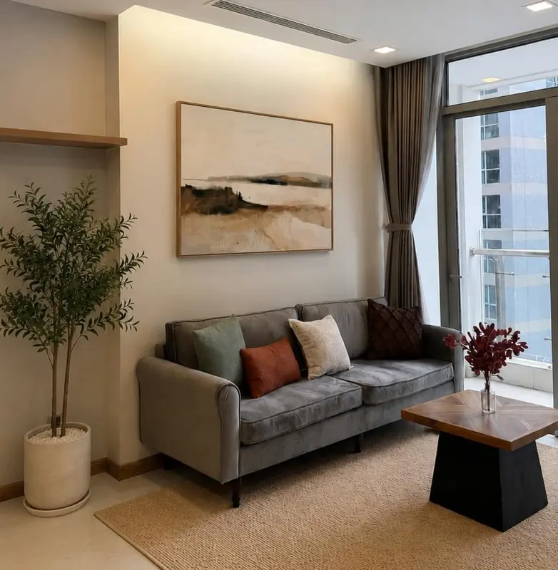Căn 2PN Mới Đẹp view hướng mát